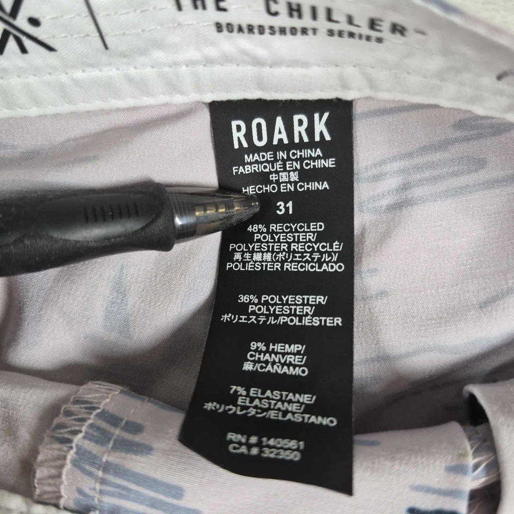 Roark Chiller Board Shorts Men's 31 Beach Pool Flamingo Sailboats Casual NWOT - Picture 7 of 8